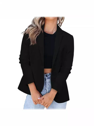 Damen Eleganter Blazer mit Echoarchivrnem Schnitt und praktischen Taschen Echoarchiv