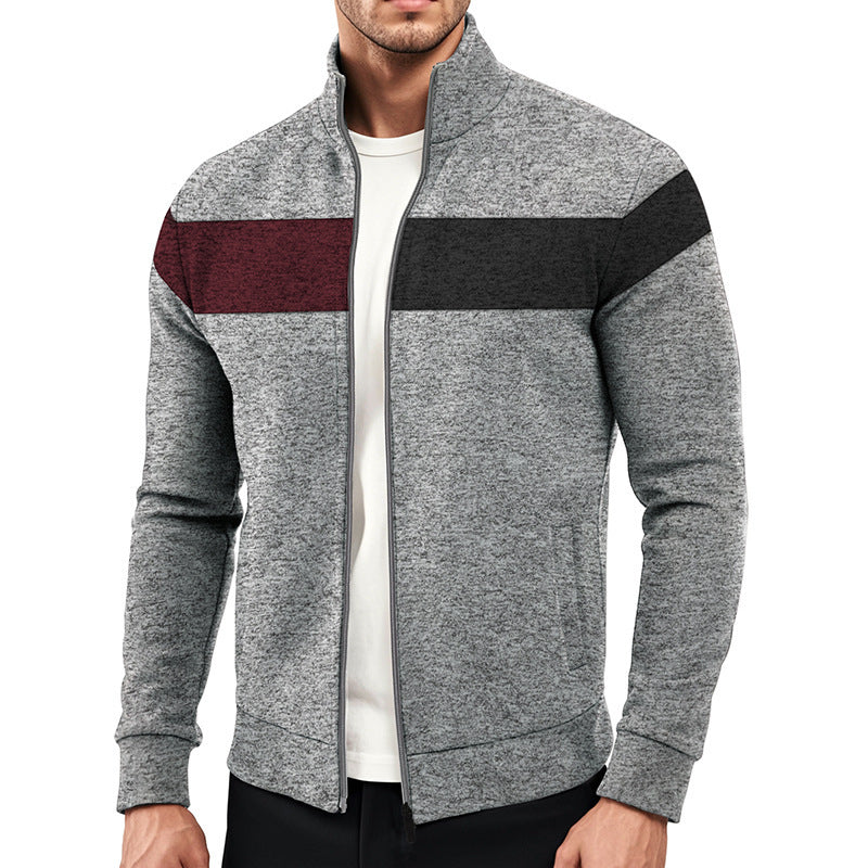Herren Sportjacke mit modernem Schnitt und funktionalem Reißverschluss Echoarchiv