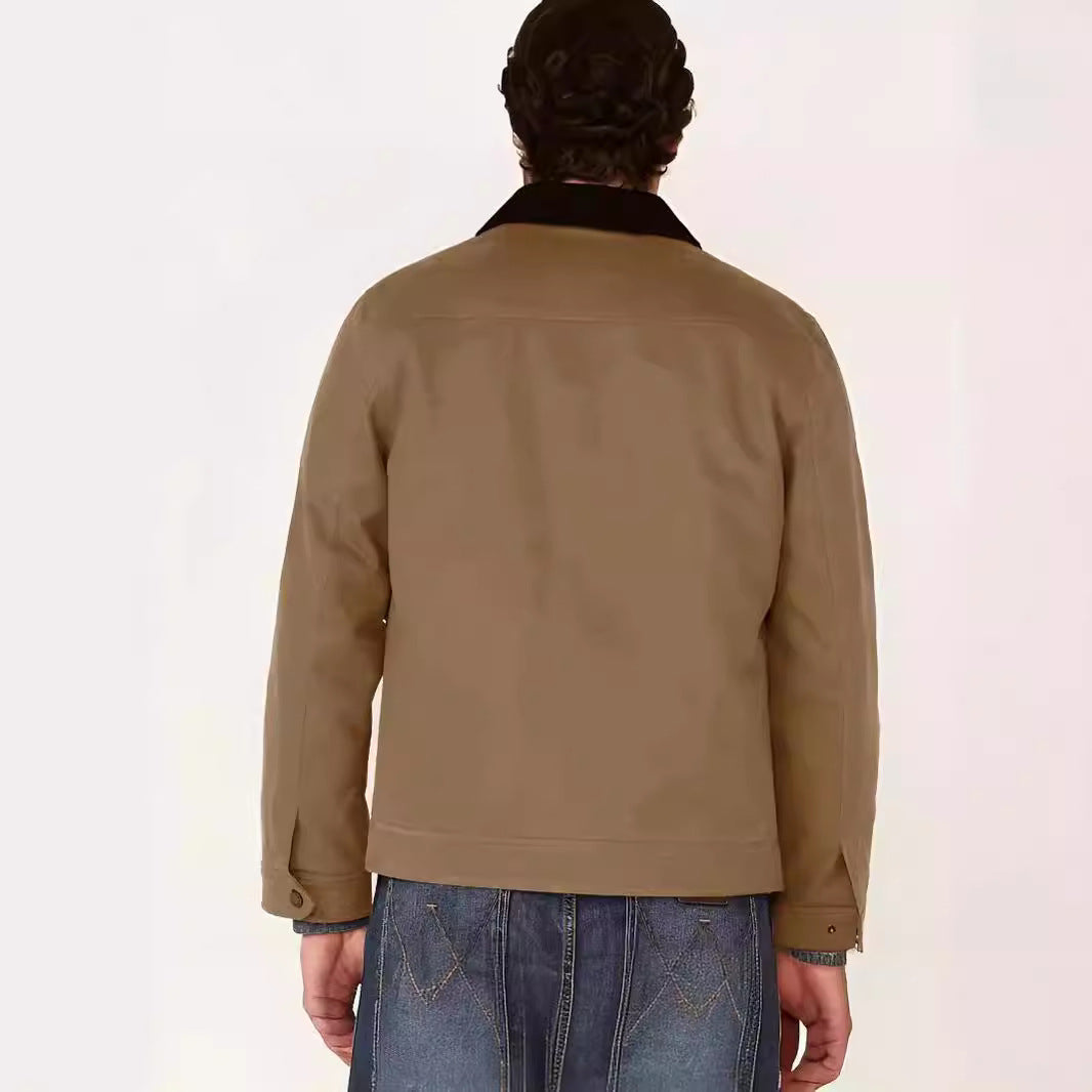 Herren Übergangsjacke mit klassischem Design und bequemen Taschen Echoarchiv