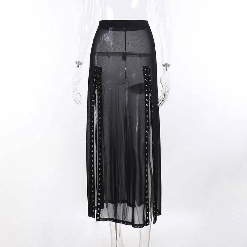 Damen figurbetonte Bluse mit Rüschendetails und Schnürung Echo Archiv