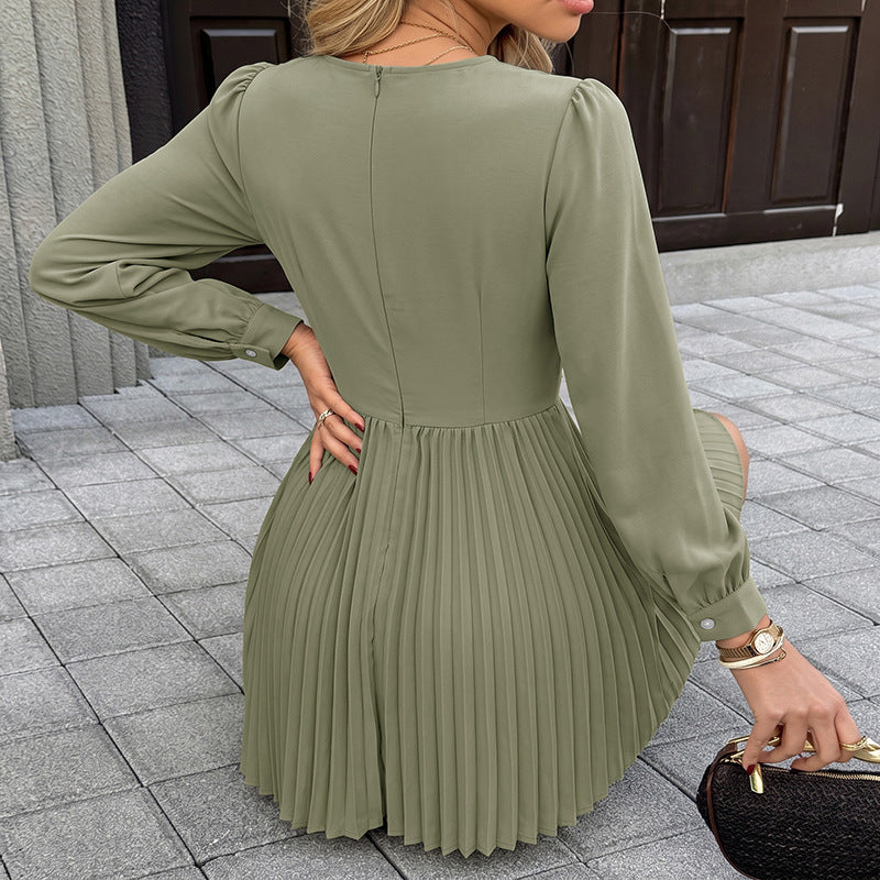 Damen Faltenrockkleid Echo Archiv