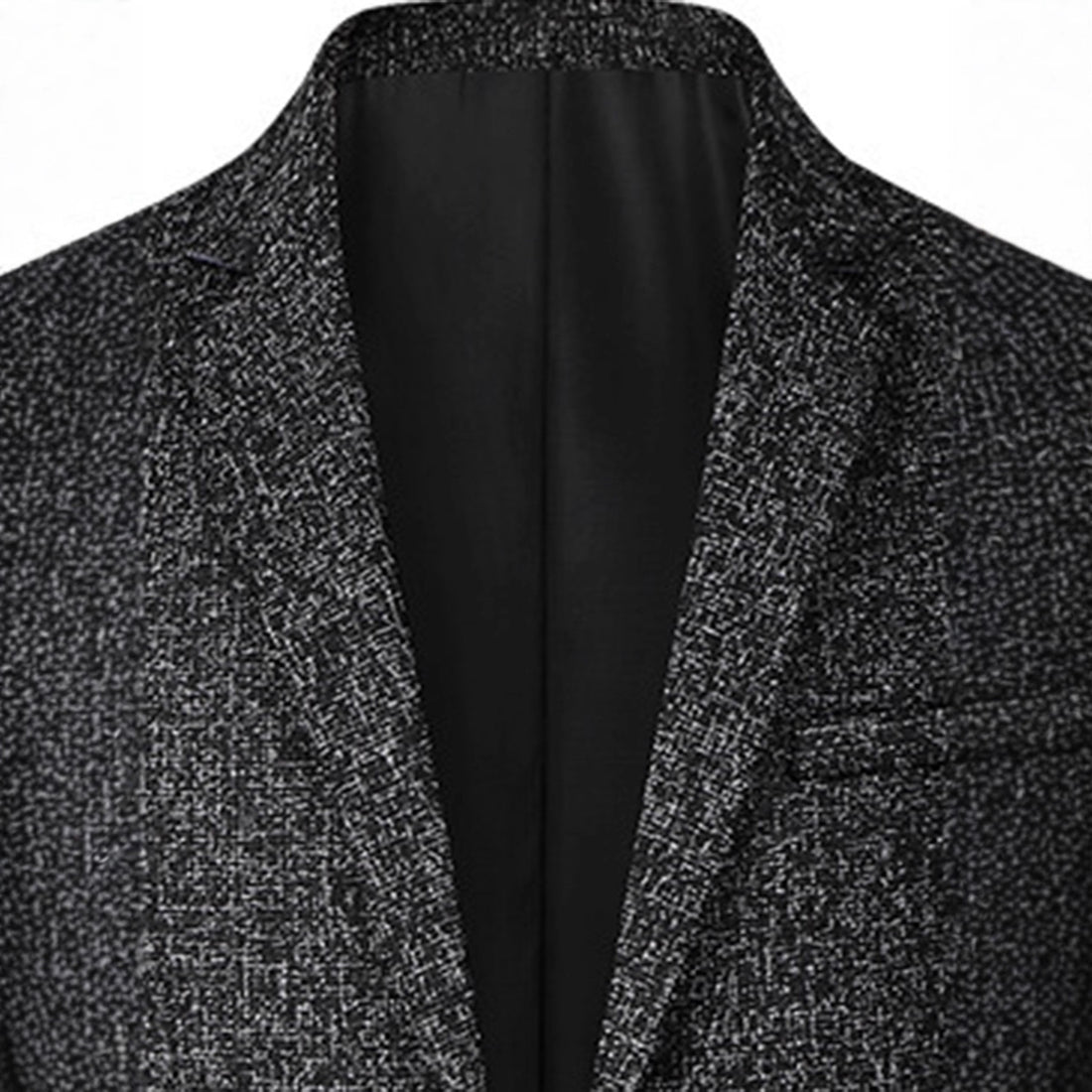 Herren eleganter strukturierter Anzugblazer – Tianoro