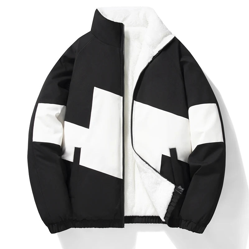 Herren lässige Freizeitjacke mit auffälligem Design Echoarchiv