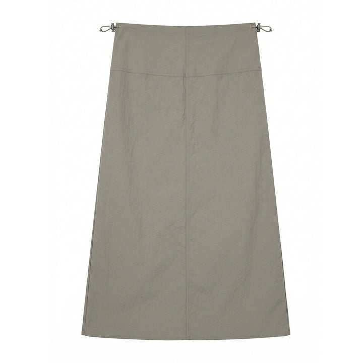 Damen Eleganter Midirock mit Taillenband Echo Archiv