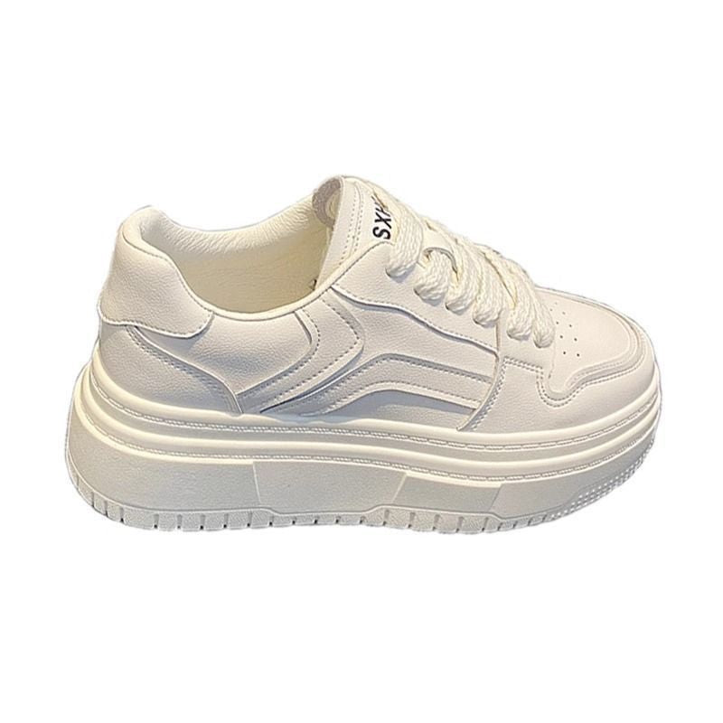 Damen Sportliche Plateau-Sneaker mit modischem Kontrastdesign Echo Archiv