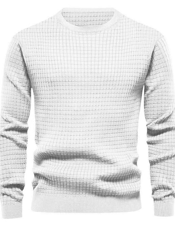 Herren strukturiertes Langarmshirt Echoarchiv
