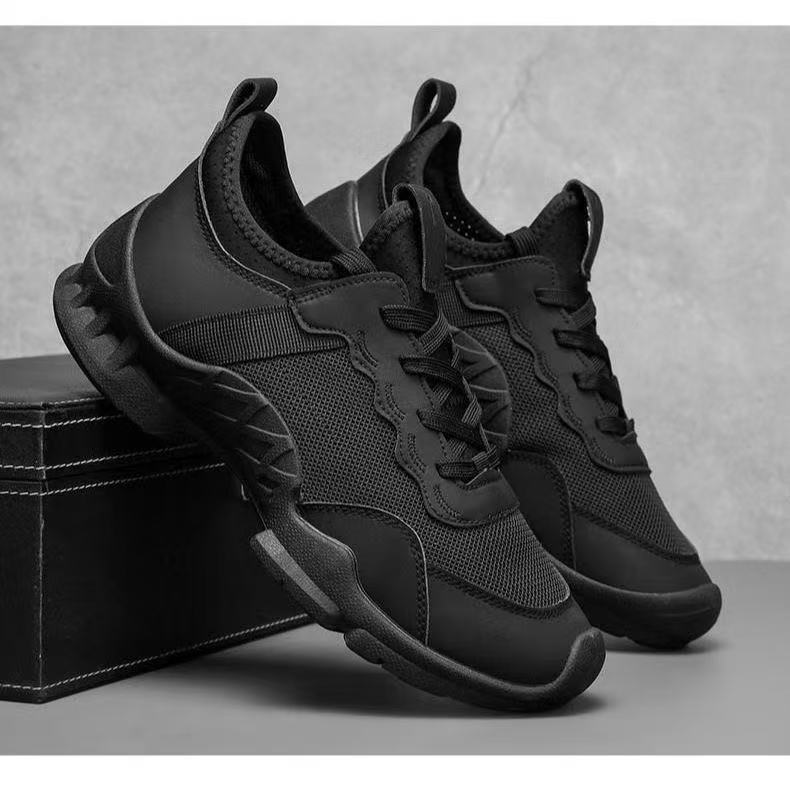 Herren Moderner Chunky-Sneaker mit atmungsaktivem Mesh-Obermaterial und profiliertem Komfortsohlen-Design Echoarhiv