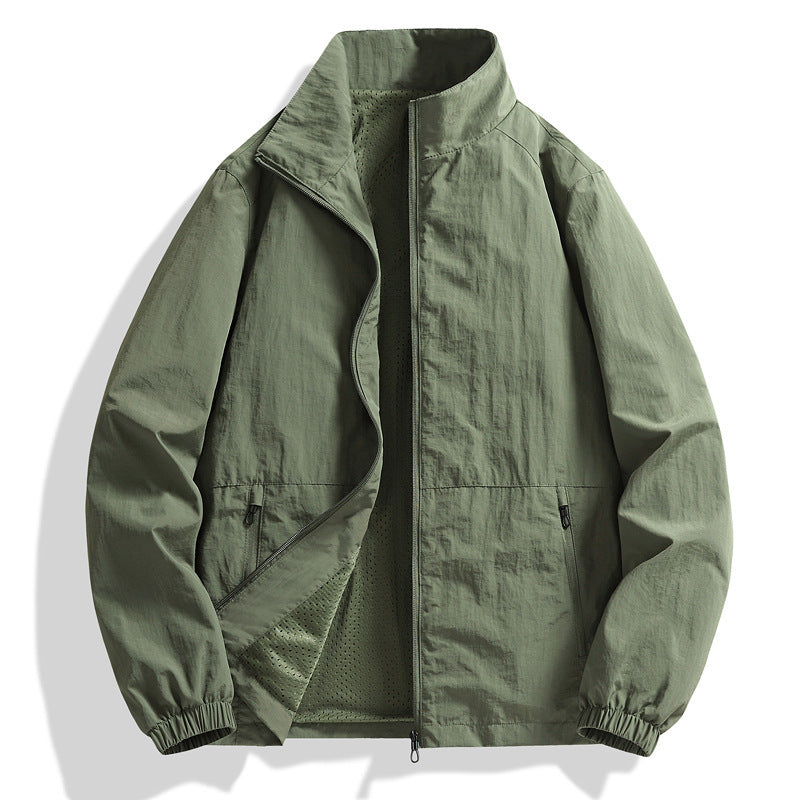Herren Leichte Übergangsjacke mit Reißverschluss Echo Archiv