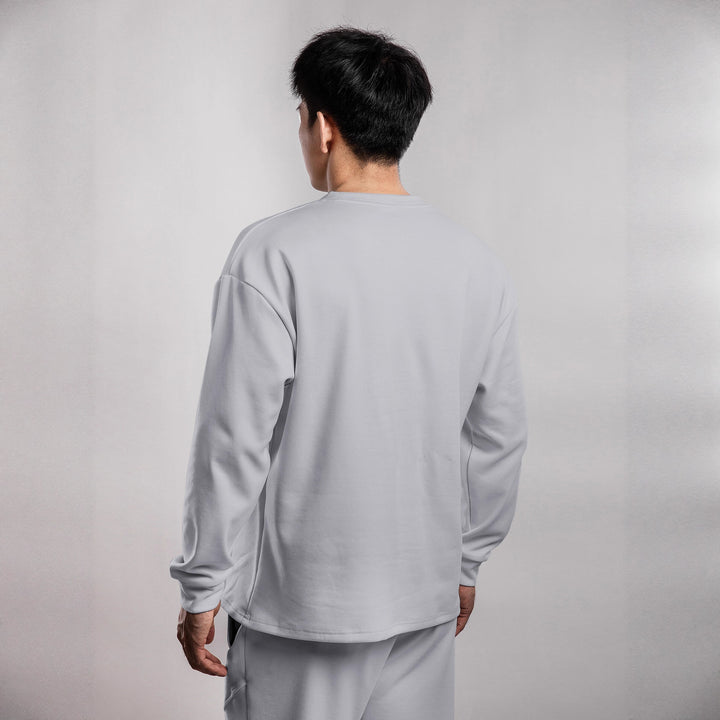 Herren Freizeit Langarmshirt mit weichem Griff und lässigem Schnitt Echoarchiv