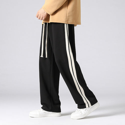 Herren Relaxed-Fit Lounge‑Hose mit markanten Seitenstreifen & verstellbarem Tunnelzug Echo Archiv