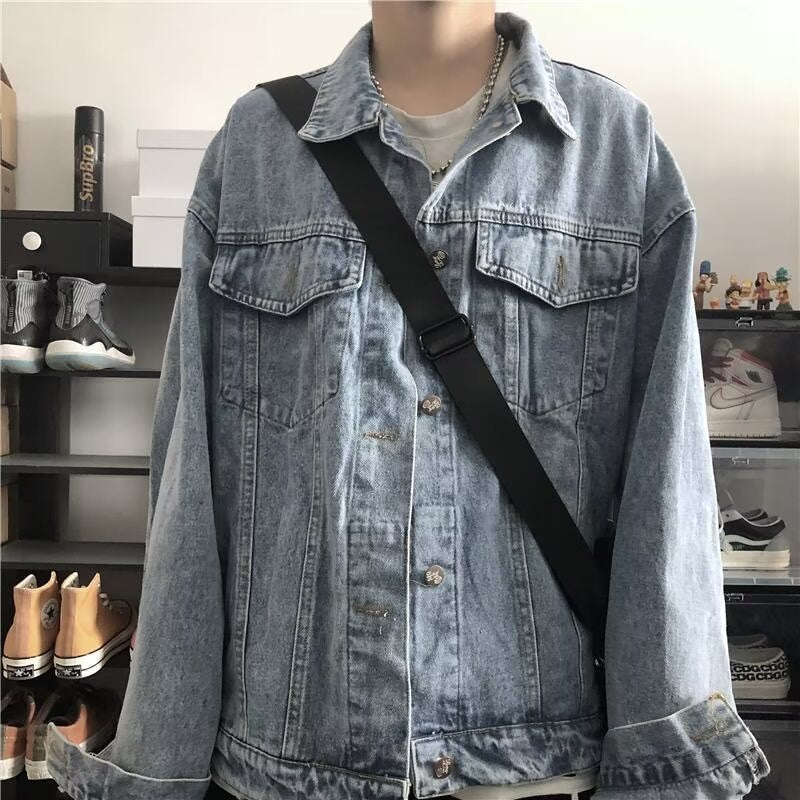 Herren Denim Überjacke Echo Archiv