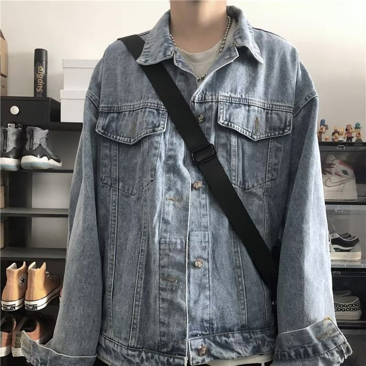 Herren Denim Überjacke Echo Archiv