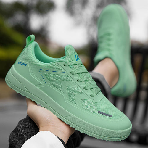 Unisex nan urbaner atmungsaktiver Mesh-Sneaker mit gezahnter griffiger Profilsohle und gepolstertem Einstieg Echo Archiv