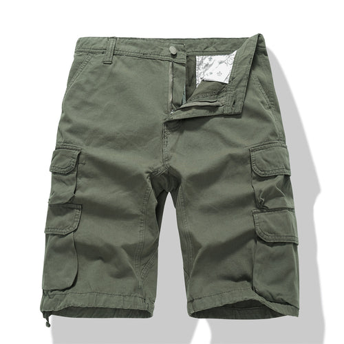 Herren cargo Shorts mit praktischen Seitentaschen und atmungsaktiver Baumwollmischung Echoarchiv