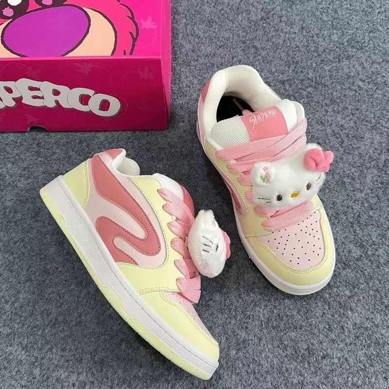 Damen Sportliche Sneakers mit niedlichem Tierdesign Echo Archiv