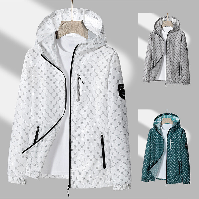 Herren Atmungsaktive Windjacke mit reflektierenden Details Echoarchiv
