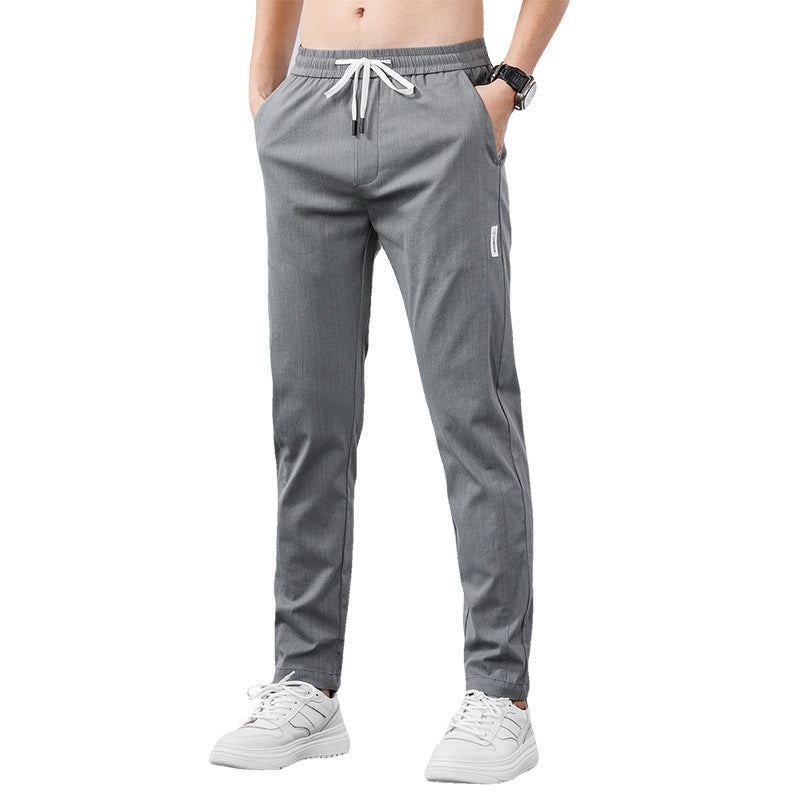 Herren Sportliche Freizeithose mit elastischem Bund Echoarchiv