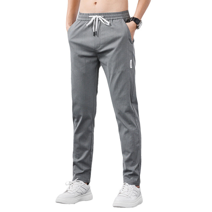 Herren Sportliche Freizeithose mit elastischem Bund Echoarchiv