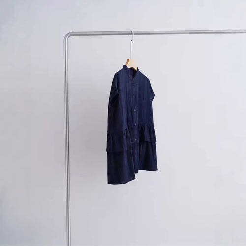 Damen Modische Bluse mit Rüschendetails Echoarchiv