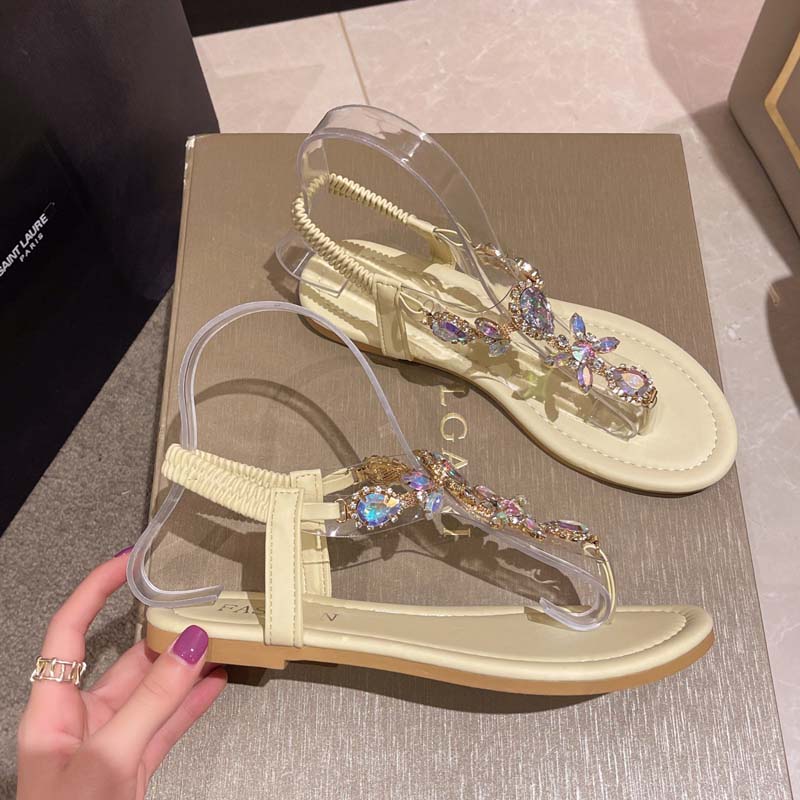 Echoarchiv Strass-Sandalen