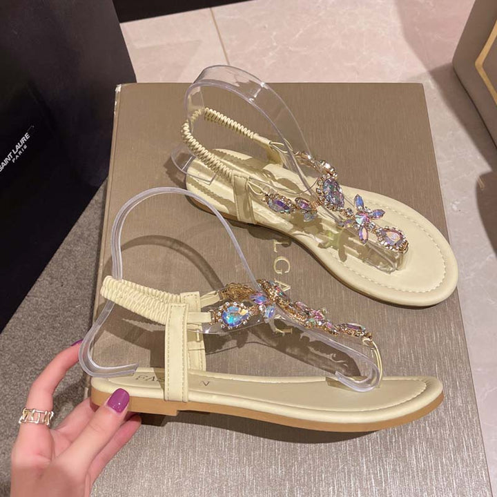 Echoarchiv Strass-Sandalen