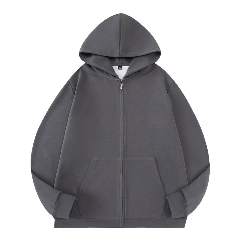 Unisex Oversize Kapuzen‑Zipjacke aus French‑Terry mit verdeckter Nahtführung Echo Archiv