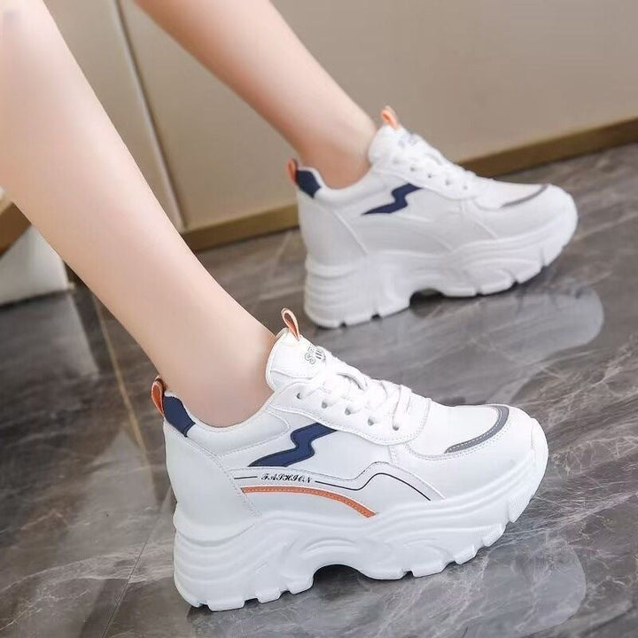 Damen Sportliche Sneakers mit elastischem Obermaterial und gepolsterter Sohle Echo Archiv