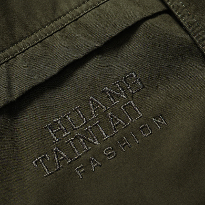 Herren Gefütterter Fieldparka mit Teddyfleece‑Innenfutter und Multifunktions‑Taschen – Taviero
