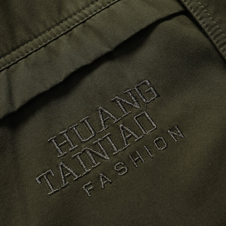 Herren Gefütterter Fieldparka mit Teddyfleece‑Innenfutter und Multifunktions‑Taschen – Taviero