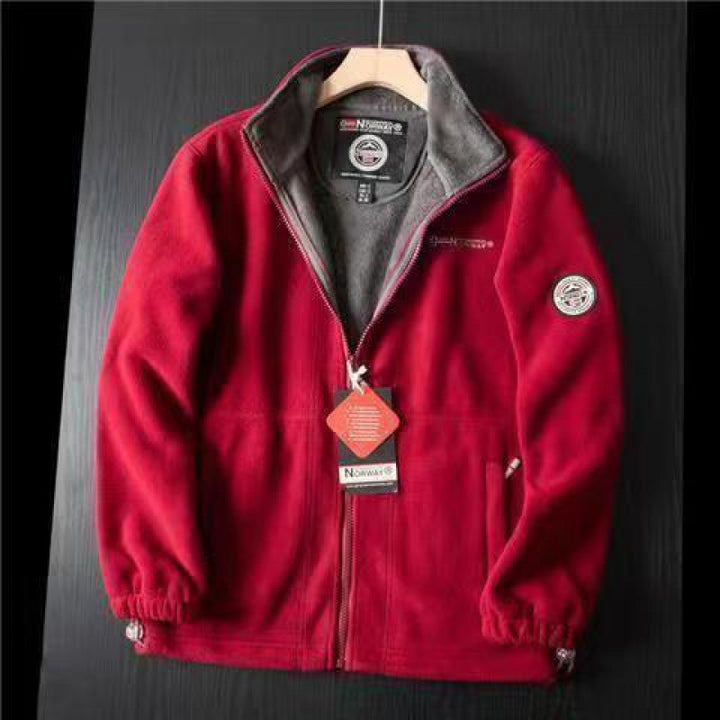 Herren Weiche Fleecejacke Echo Archiv