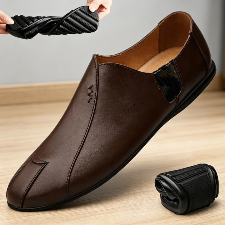 Herren Elegante und bequeme Slip-On Mokassins Echoarchiv