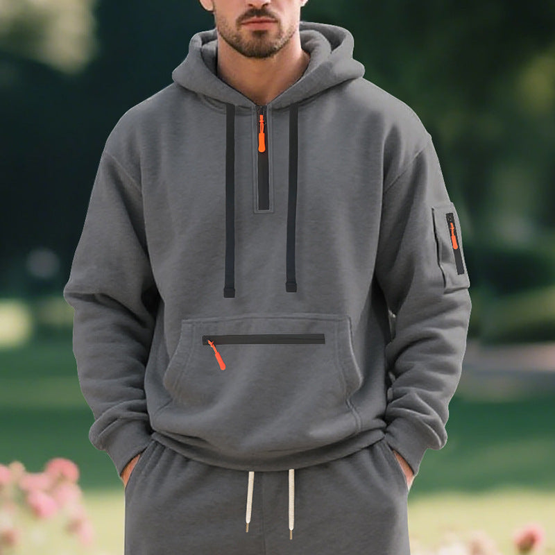 Herren funktionale Kapuzenjacke Echoarchiv