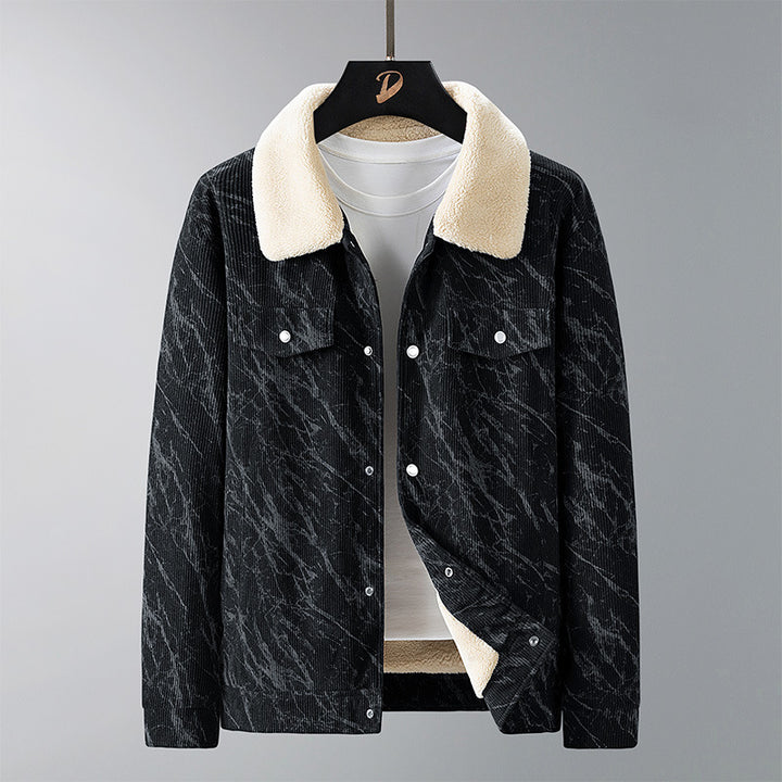 Herren Modische Cordjacke mit stylischem Design Echo Archiv