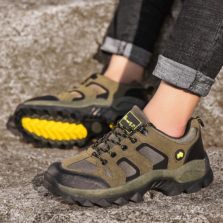 Herren nan robuster Trekkingschuh mit verstärkter Zehenkappe und rutschfester Profilsohle Echo Archiv