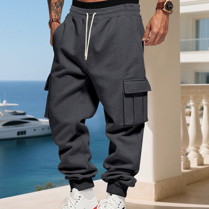 Herren Cargo-Jogginghose mit elastischem Bund und praktischen Seitentaschen Echoarchiv