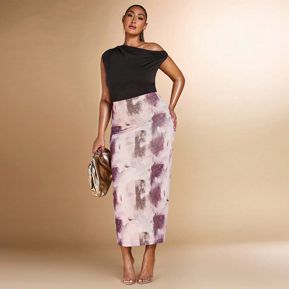 Damen Off-Shoulder-Top Echo Archiv