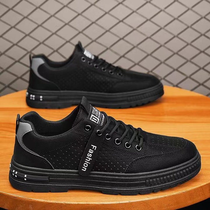 Damen Sportliche Sneakers mit perforierter Oberfläche und gepolsterter Dämpfung Echo Archiv