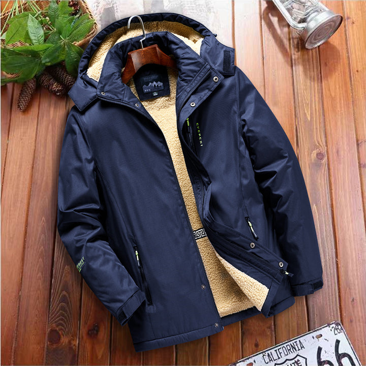 Herren praktische Jacke mit warmem Fleecefutter Echoarchiv