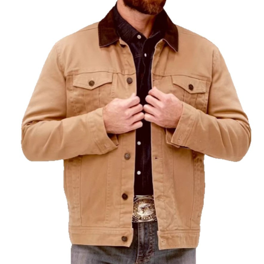 Herren Robuste Denimjacke – Denvaro