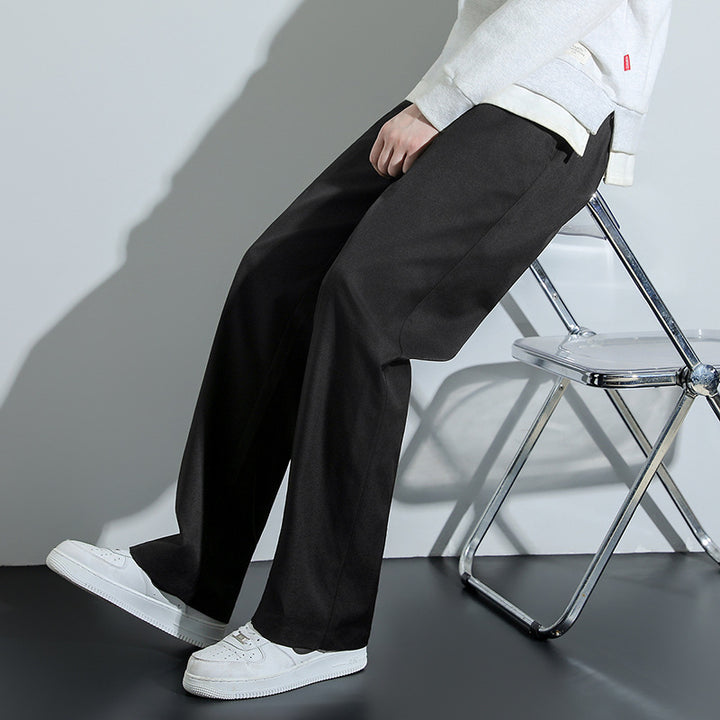 Herren Bequeme Freizeithose mit elastischem Bund und Taschen Echo Archiv