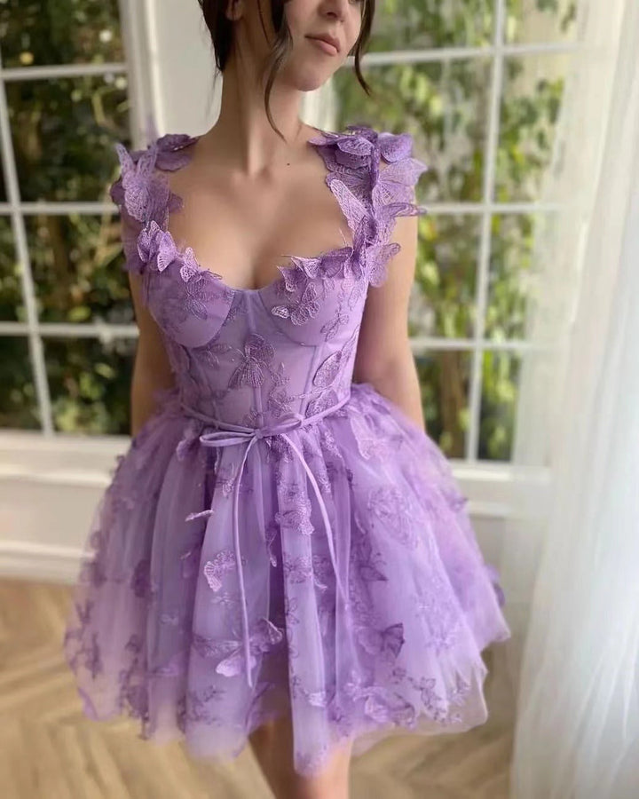Echoarchiv | Chic Schlitz Braut Party Strand Kleid