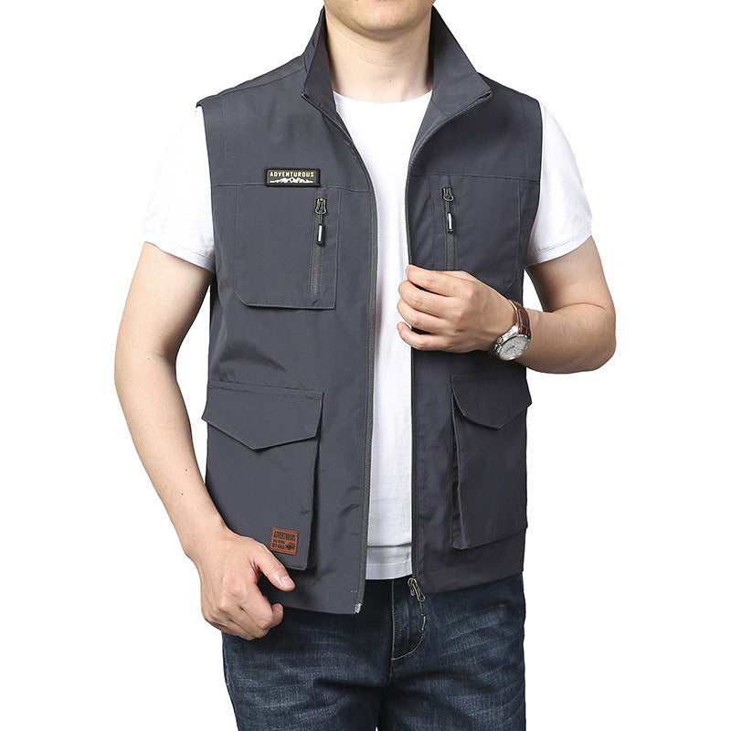 Herren Multifunktionale Outdoor-Weste Echo Archiv 1787797376