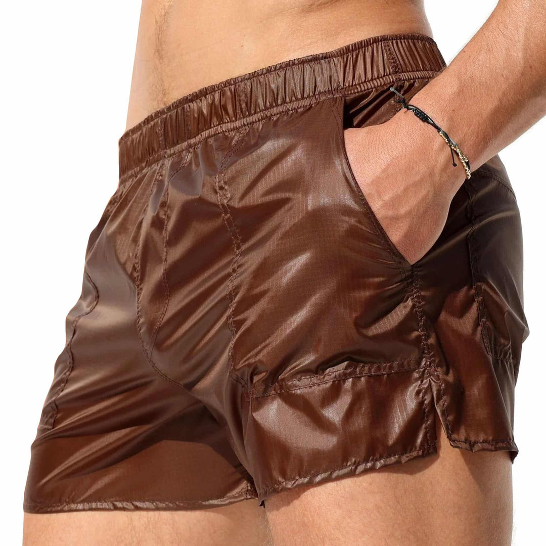Herren Schwimmshorts aus schnelltrocknendem Material Echoarchiv
