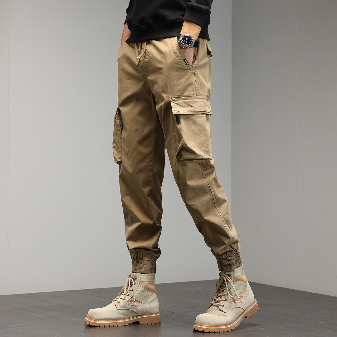 Herren Cargohose mit elastischem Bund und praktischen Seitentaschen Echoarchiv
