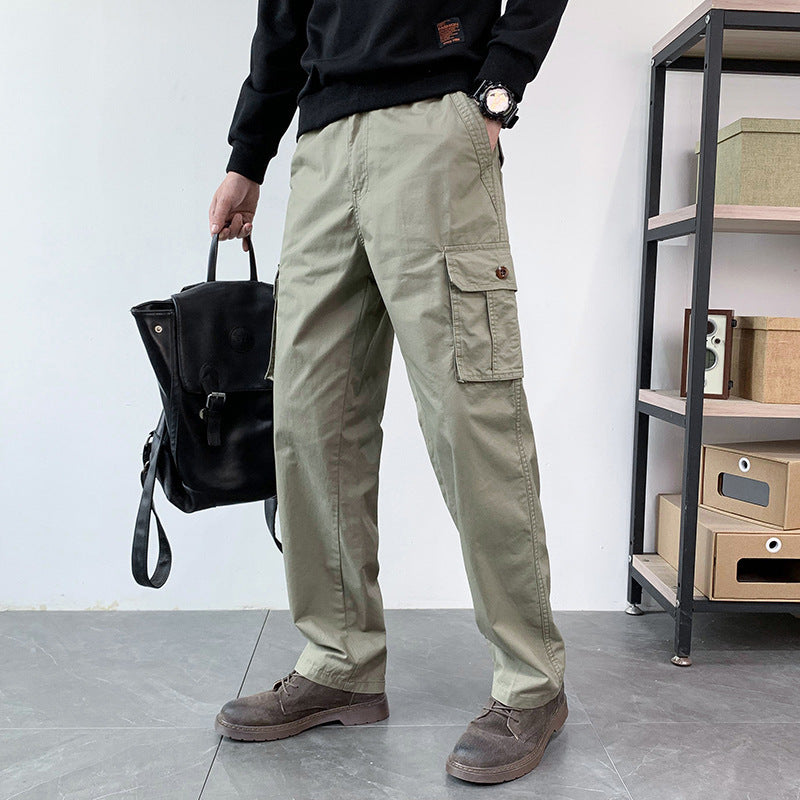 Herren Straight-Fit Cargohose mit Mehrfachtaschen und legerer Passform Echo Archiv