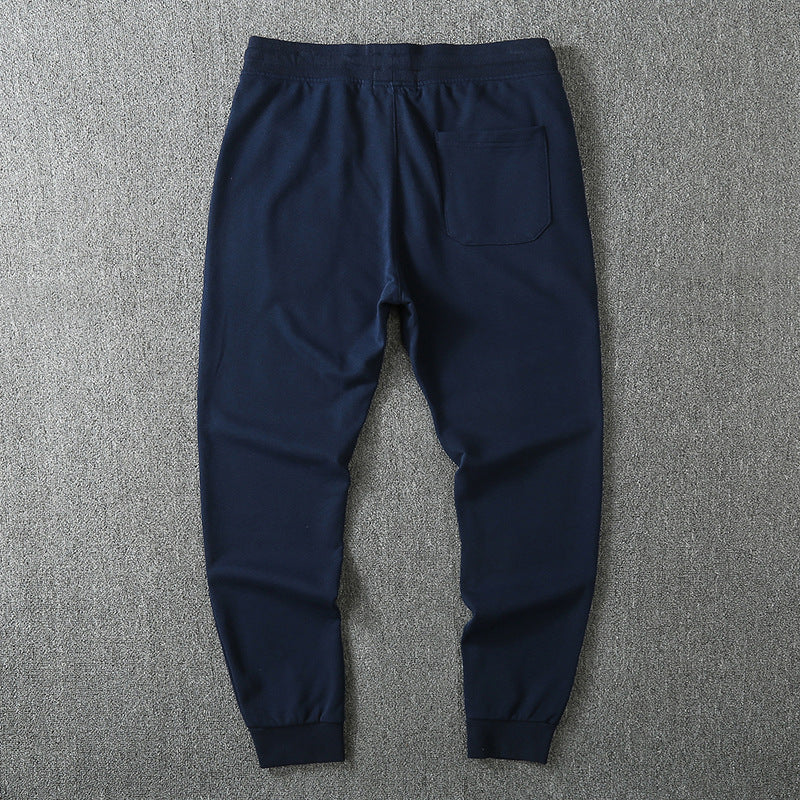 Herren Slim-Fit Fleece-Jogginghose mit elastischem Bund, Kordelzug und gekämmter Innenseite Echoarchiv