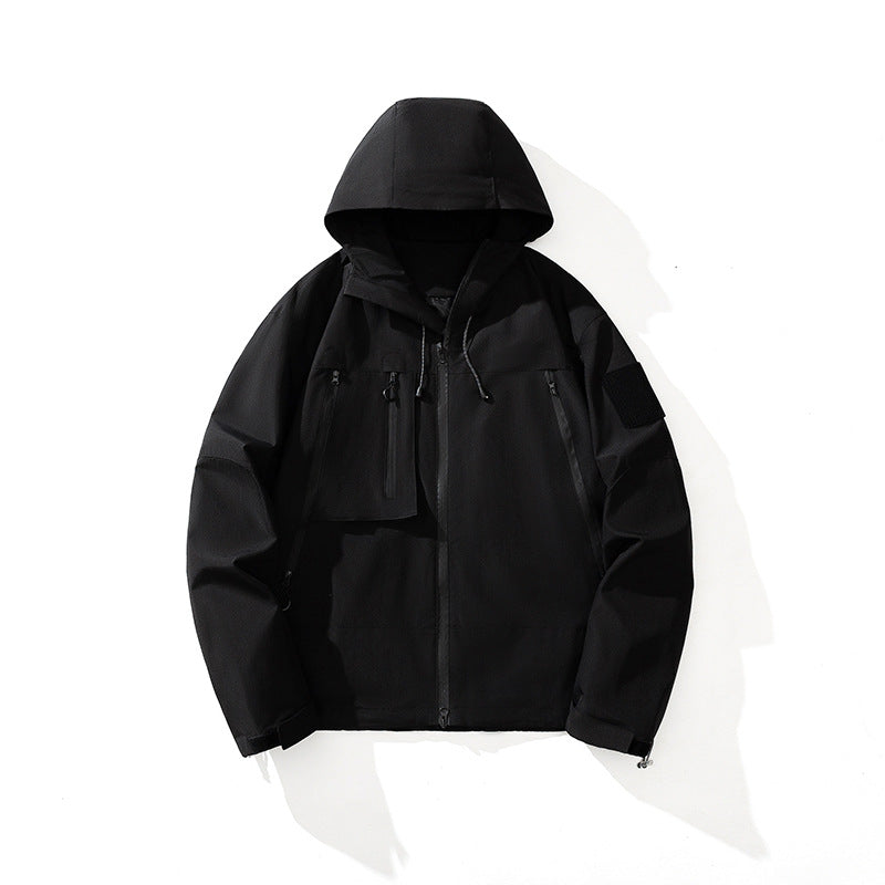 Herren technische Multifunktionsjacke mit praktischen Taschen Echoarchiv
