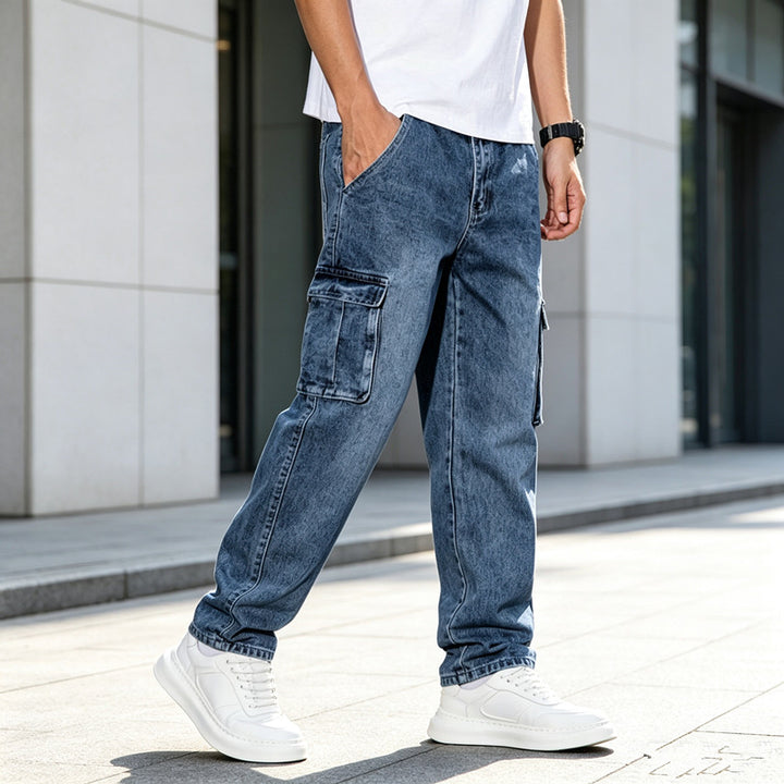Herren Utility Cargo-Jeans Echoarchiv