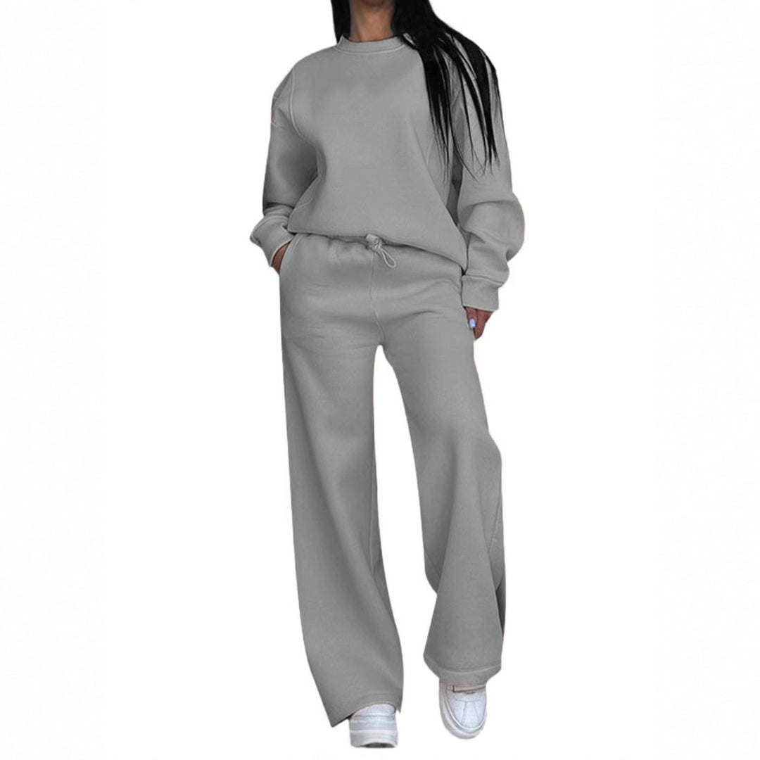 Damen nan lässiges Oversize Sweatshirt und weite Jogginghose Set Echo Archiv