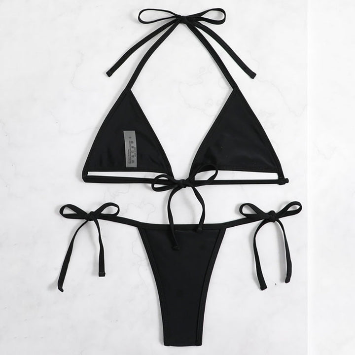 Damen Triangel-Bikini mit raffinierten Schnürdetails Echo Archiv